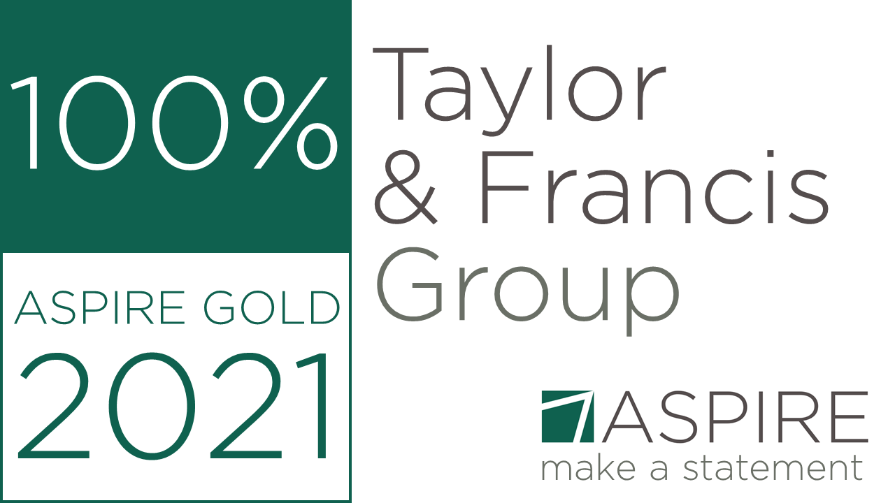Aspire Gold 2021, Taylor & Francis