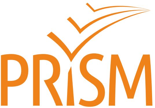 PRISM logo in orange