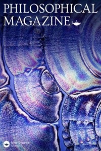 Cover image of the journal Philosophical Magazine